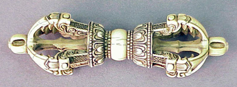Lot image - Miniature Ivory Vajra
