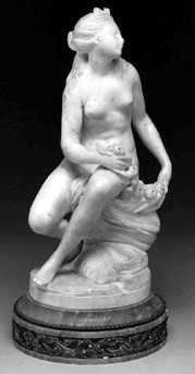 Lot image - French Marble Figure