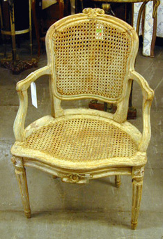 Lot image - Set of Five Louis XV Beechwood Chairs