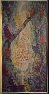 Lot image - Andre Girard French, b. 1901 HE AND SHE AND SUMMERS DREAM, inspired by Felix Mendelssohns A Midsummer Nights Dream