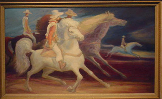 Lot image - William Charles Palmer American, b. 1906 RODEO, inspired by Aaron Coplands Rodeo (Courting at Burnt Ranch)