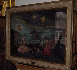 Lot image - Sergei Yurievich Soudeikine American, 1883-1946 SONG IN THE NIGHT, inspired by Rimsky-Korsakoffs Scheherazade