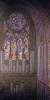 Lot image - Bernard Lamotte French, 1903-1983 SANCTUARY, inspired by Johann Sebastian Bachs Toccata & Fugue in D Minor