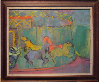 Lot image - Continental School 20th Century CAROUSEL