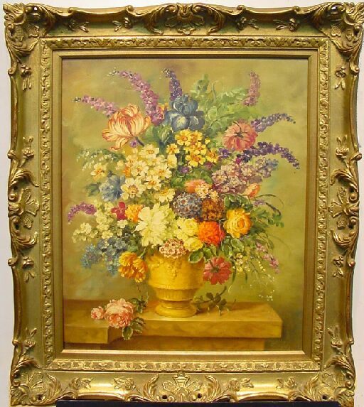 Lot image - 20th Century School FLORAL STILL LIFE