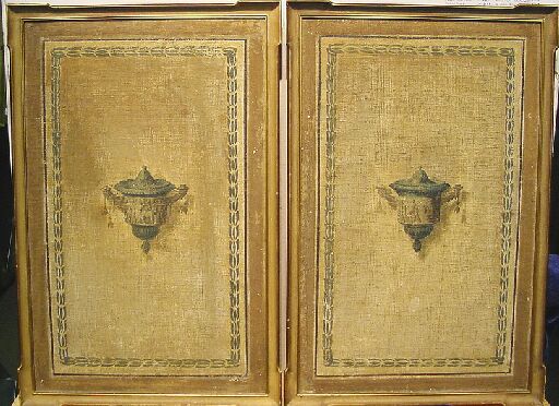 Lot image - Continental School 19th/20th Century ARCHITECTURAL ORNAMENTS: PAIR