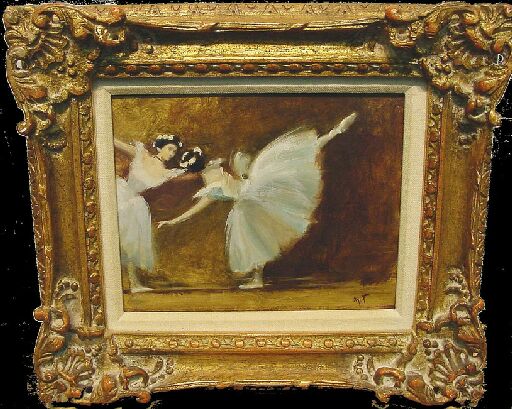 Lot image - Charles Apt American, b. 1933 BALLET DANCERS