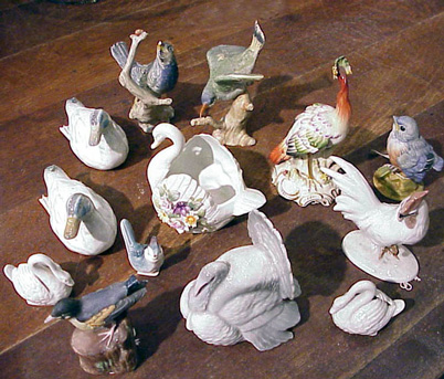 Lot image - Miscellaneous Group of Ceramic Birds