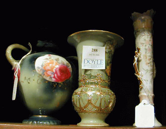 Lot image - Group of English and Continental Porcelain Articles  Approximately thirty-five pieces.