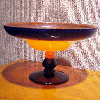 Lot image - Schneider Glass Compote