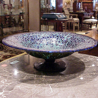 Lot image - Art Deco Glass Bowl