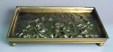 Lot image - French Bronze Tray