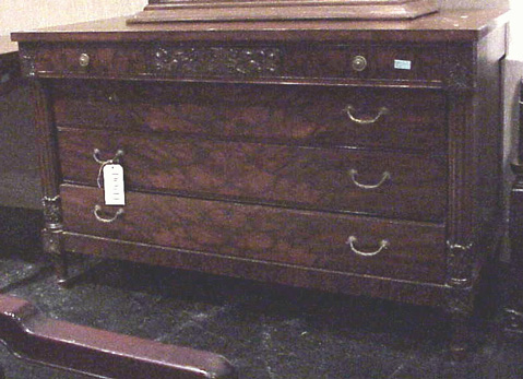 Lot image - Louis XVI Style Rosewood Chest of Drawers