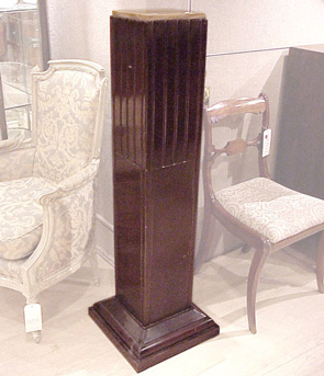 Lot image - Art Deco Rosewood Pedestal