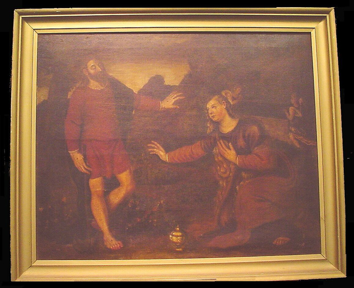 Lot image - Continental School 18th Century NOLI ME TANGERE