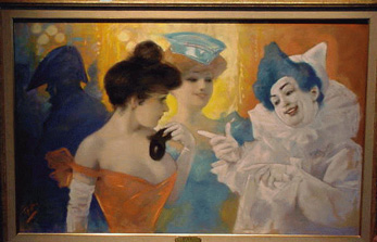 Lot image - Pal Hungarian, 20th century LE BAL MASQUE