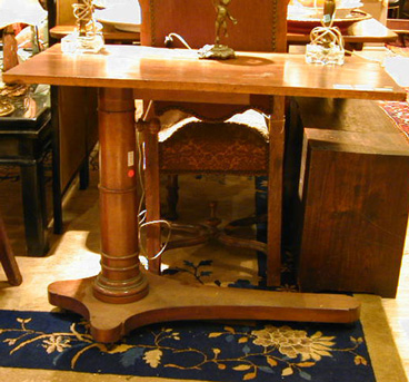 Lot image - Georgian Style Mahogany Bedside Table