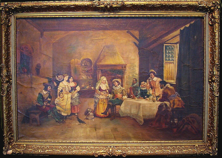 Lot image - Continental School 19th/20th Century AFTER THE FEAST