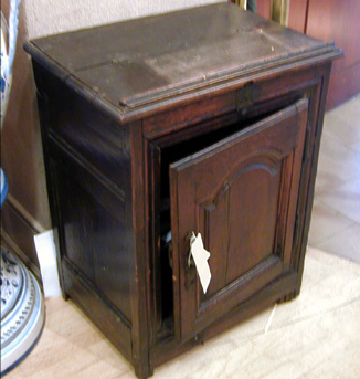 Lot image - Provincial Louis XV Style Walnut Cabinet