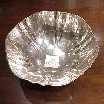 Lot image - Tiffany & Co. Sterling Silver Center Bowl  Approximately 19 ounces.