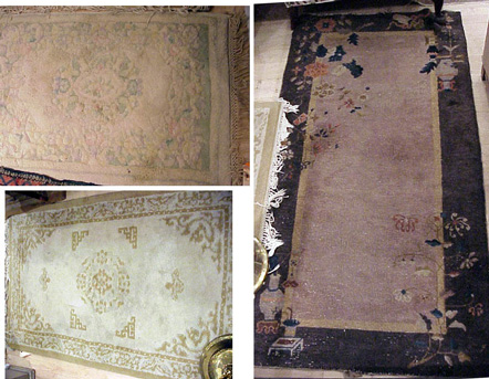 Lot image - Nichols Chinese Rug and Two Indian Rugs