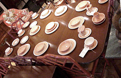 Lot image - Regency Style Mahogany Dining Table