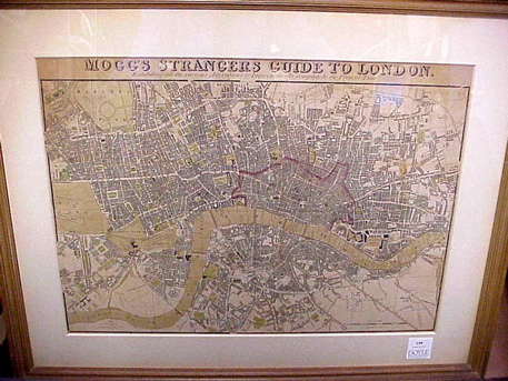 Lot image - [MAP]Mogg's Stranger's Guide to London