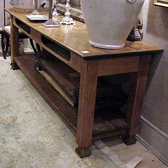 Lot image - Provincial Louis XV Style Fruitwood Server