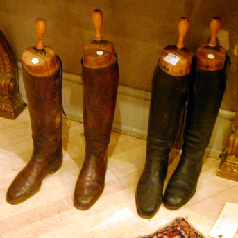 Lot image - Two Pairs of Riding Boots