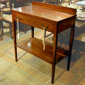 Lot image - Georgian Style Inlaid Mahogany Server