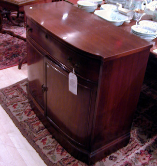 Lot image - Edwardian Style Painted Mahogany Side Cabinet