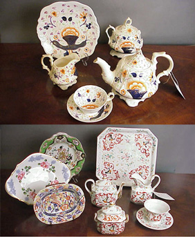 Lot image - Group of English and Chinese Export Porcelain Teaware