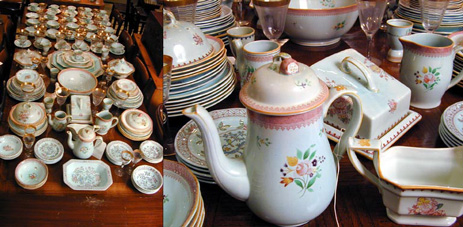 Lot image - Miscellaneous Group of Calyxware Porcelain