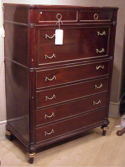 Lot image - Louis Philippe Style Gilt-Bronze Mounted Semainier