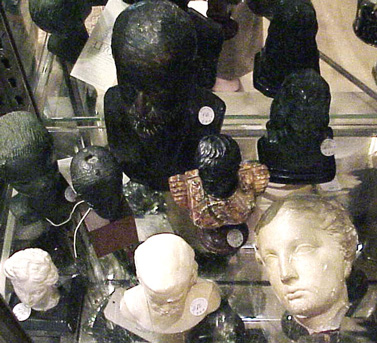 Lot image - Miscellaneous Group of Eight Busts