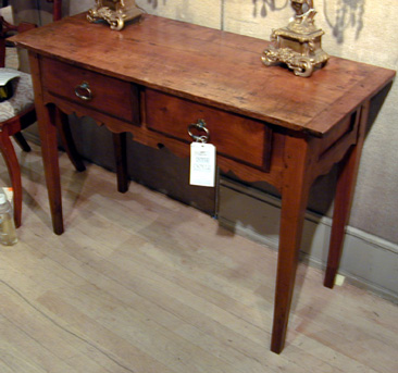 Lot image - Provincial Georgian Style Fruitwood Side Table