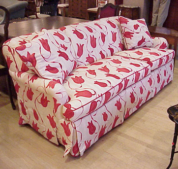 Lot image - Upholstered Sofa