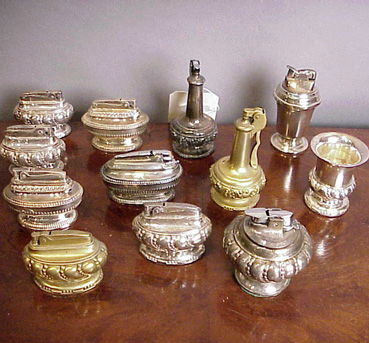 Lot image - Group of Silver Plated Lighters