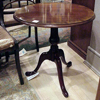 Lot image - Georgian Style Mahogany Side Table