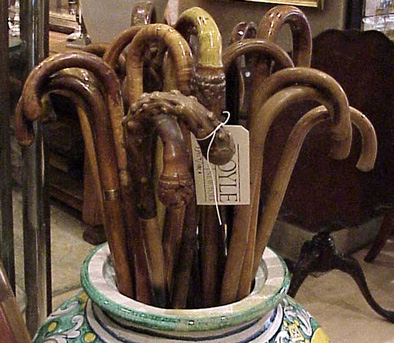 Lot image - Miscellaneous Group of Canes