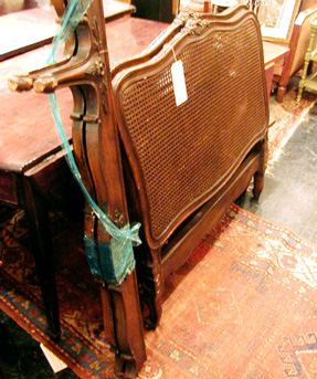 Lot image - Louis XV Style Walnut Daybed