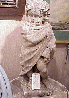 Lot image - Group of Three Cast Stone Putti