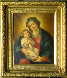 Lot image - Italian School 19th Century MADONNA AND CHILD
