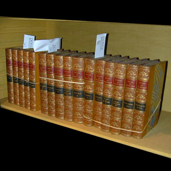 Lot image - [BINDING]  ELIOT, GEORGE  Works and Life