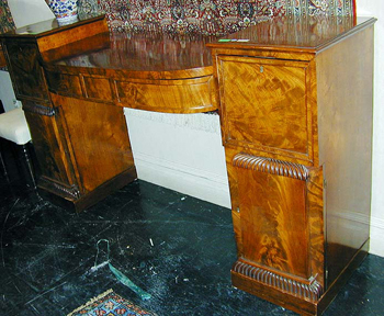 Lot image - Regency Mahogany Sideboard