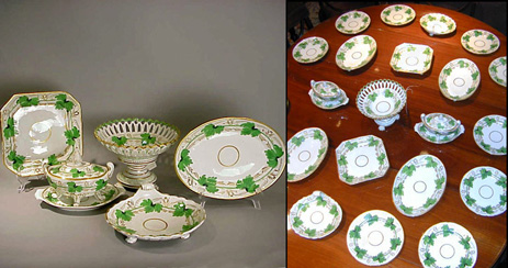 Lot image - English Porcelain Dessert Service