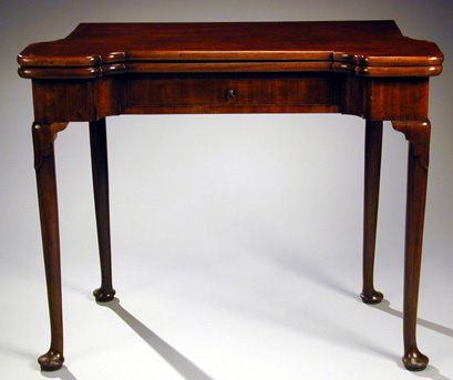Lot image - George I Mahogany Games Table