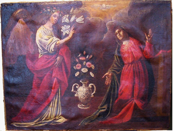 Lot image - Italian School 18th Century ANNUNCIATION