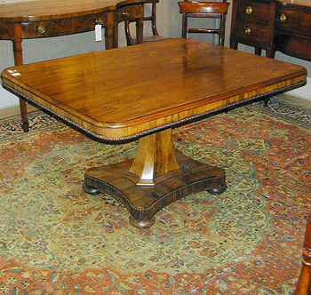 Lot image - Late Regency Rosewood Breakfast Table