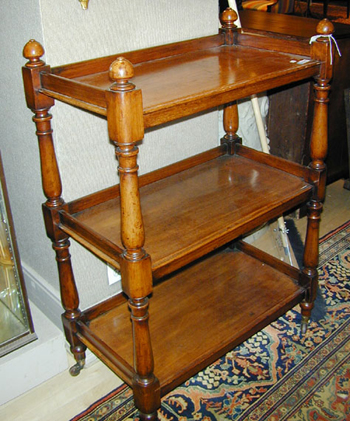 Lot image - William IV Mahogany Etagere